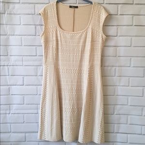 PINC cream colored knee length dress size 1X